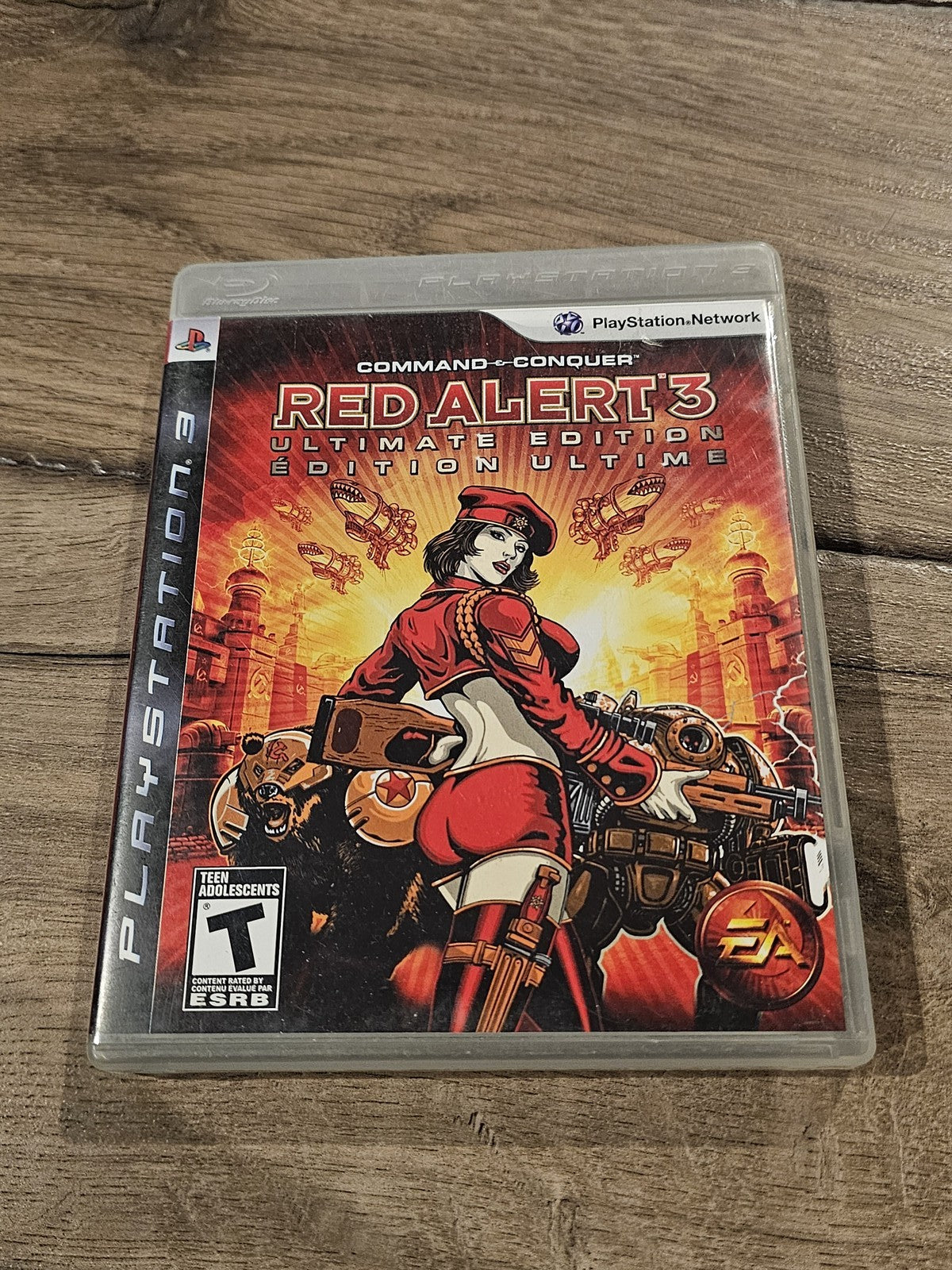 Command & Conquer Red Alert 3 Ultimate Edition (Sony Playstation 3, 2009) CIB