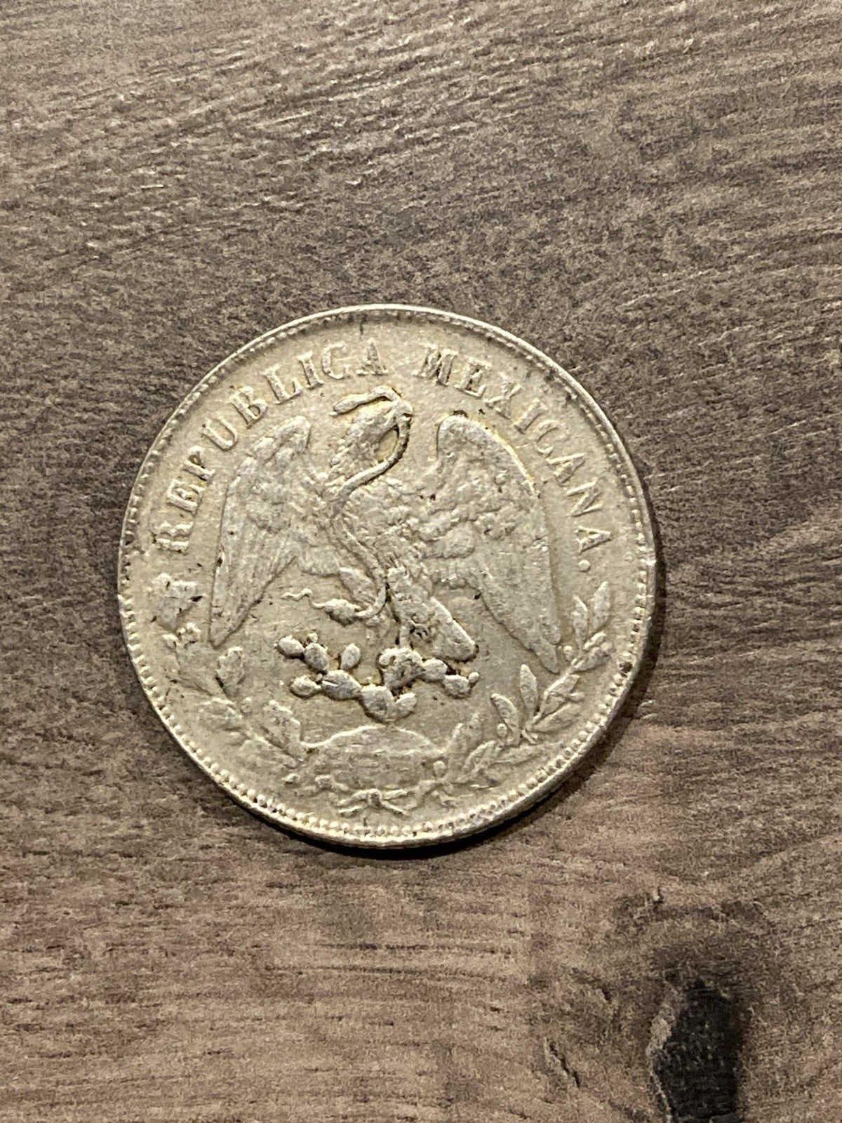 Mexico 1 Peso 1905 Mo AM  Cap and Ray