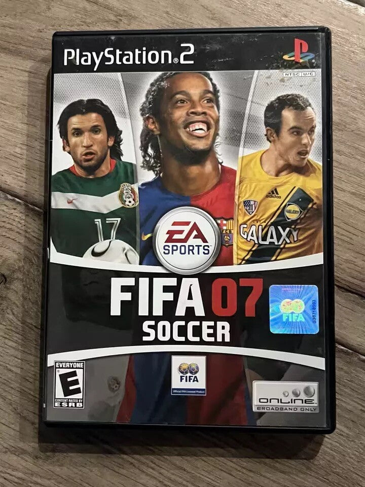 FIFA Soccer 07 (Sony PlayStation 2, 2006) NO MANUAL