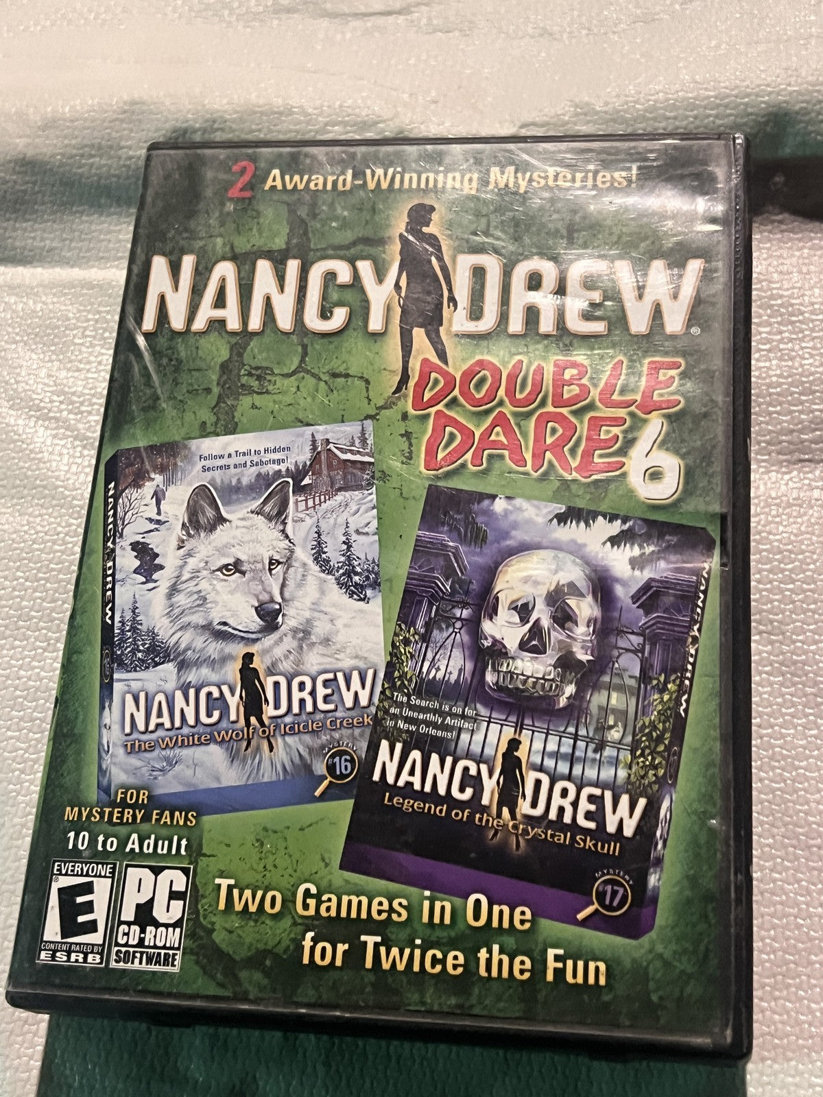Nancy Drew: Double Dare 2 (PC Games, 2005) CIB COMPLETE