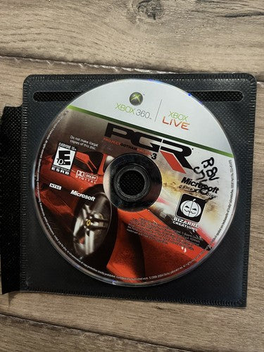 Project Gotham Racing 3 (Microsoft Xbox 360, 2005) DISC ONLY