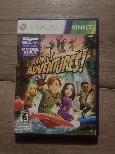 Kinect Adventures (Microsoft Xbox 360, 2010) NO MANUAL