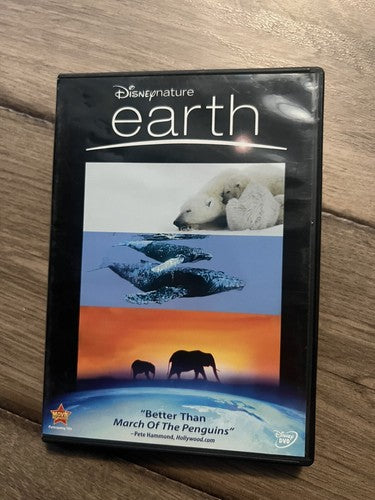 Disney Nature Earth (DVD, 2009) CIB