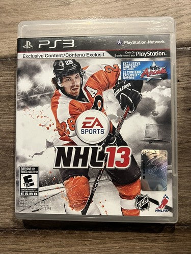 NHL 13 (Sony PlayStation 3, 2012) NO MANUAL