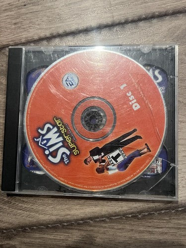 The Sims Superstar Expansion Pack  (PC CD-ROM, 2003) NO ARTWORK
