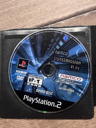 Namco trans|mission v1.03 Demo Disc (Sony PlayStation 2, 2003) DISC ONLY