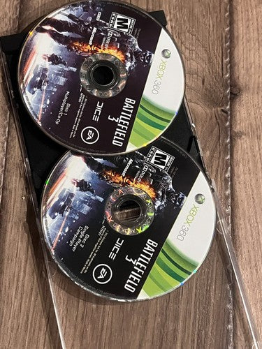 Battlefield 3 (Microsoft Xbox 360, 2011) DISCS ONLY