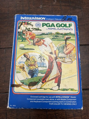 PGA Golf (Intellivision, 1980) CIB