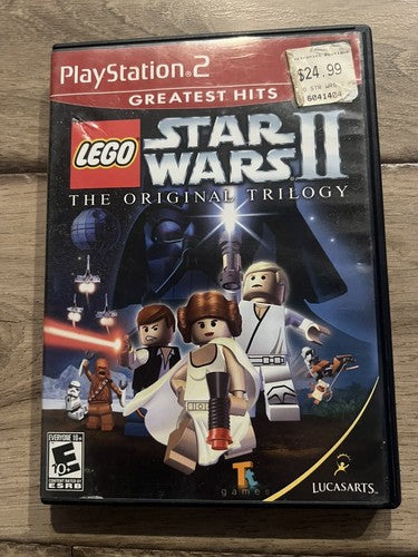 LEGO Star Wars II: The Original Trilogy (Sony PlayStation 2, 2006) NO MANUAL