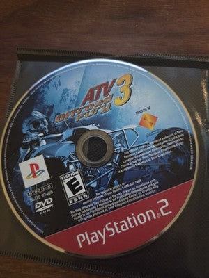 ATV Offroad Fury 3 Greatest Hits (Sony PlayStation 2, PS2)  DISC ONLY