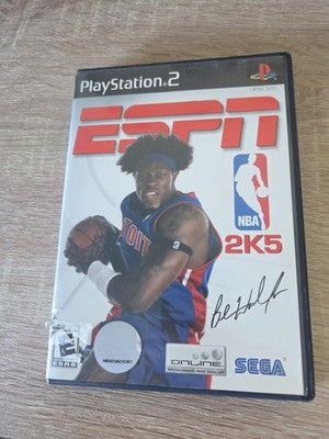 ESPN NBA 2K5 (Sony PlayStation 2 PS2, 2004) CIB COMPLETE