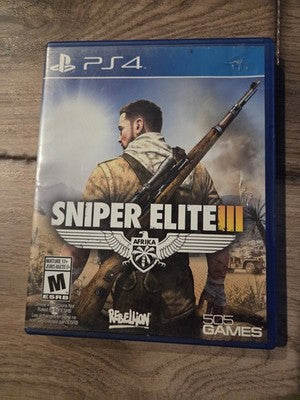 Sniper Elite III 3 [Sony Playstation 4 PS4, 2014) CIB CCMPLETE