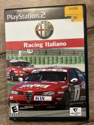 Alfa Romeo Racing Italiano (Sony PlayStation 2, 2006) NO MANUAL