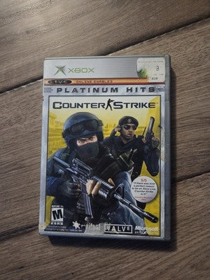 Counter-Strike - Platinum Hits (Microsoft Xbox, 2004) CIB COMPLETE