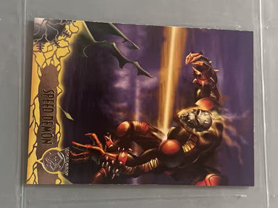 1996 DC Marvel Amalgam Comics Speed Demon versus Night Spectre # 80 Base Card