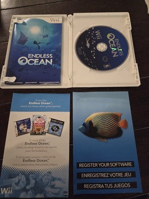 Endless Ocean (Nintendo Wii, 2008) CIB COMPLETE