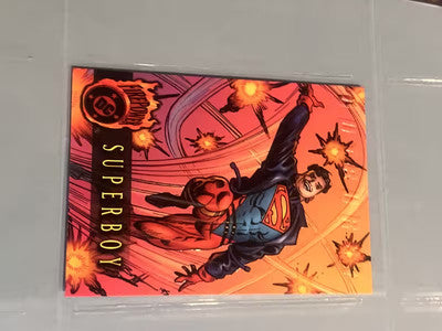 1996 DC Outburst Maximum Firepower Superboy # 19 Base Card