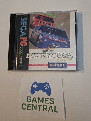 Daytona USA SEGA (PC CD-ROM, 1996)  CIB COMPLETE NO BACK COVER