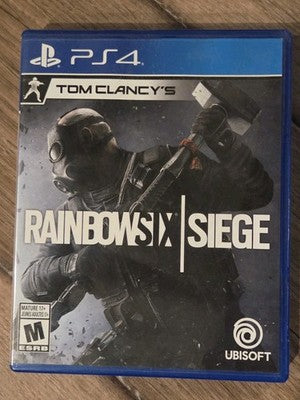 Tom Clancy's Rainbow Six Siege (Sony PlayStation 4 PS4, 2015) CIB COMPLETE