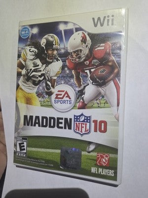 Madden NFL 10 (Nintendo Wii, 2009) CIB COMPLETE