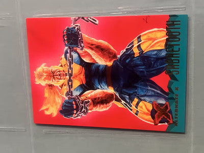 1995 Marvel Comics Fleer Ultra X-Men Alternate X Sabretooth # 63