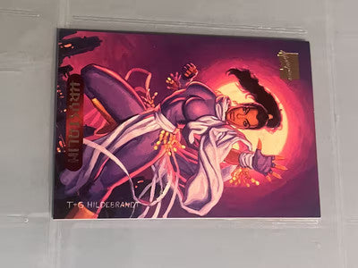 1994 Marvel Masterpieces Krystalin Fleer # 64 Base Card