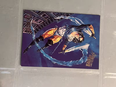 1995 Fleer Marvel Ultra Spider-Man Coldheart # 17 Base Card