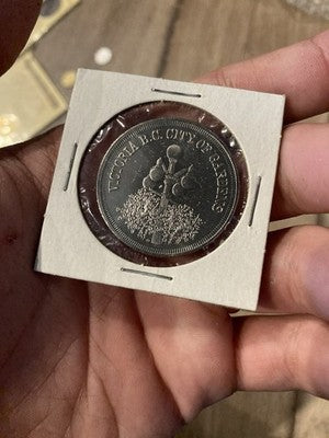 Victoria BC City of Gardens Souvenir Token/Coin