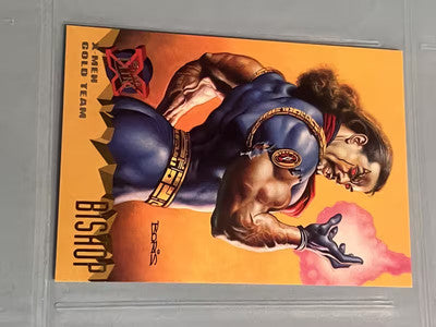 1995 Fleer Ultra Marvel X-Men Gold Team Bishop # 101 Card