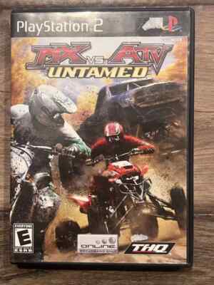 MX vs ATV Untamed (Sony Playstation 2, 2007) NO MANUAL