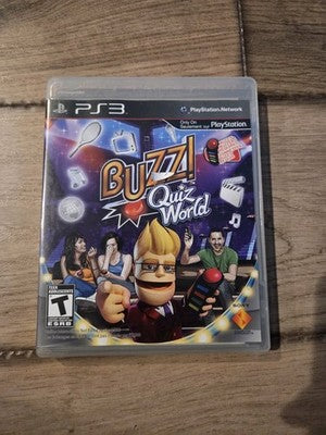 Buzz! Quiz World (Sony PlayStaion 3 PS3, 2009) CIB COMPLETE