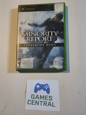 Minority Report (Microsoft Xbox, 2002) CIB COMPLETE
