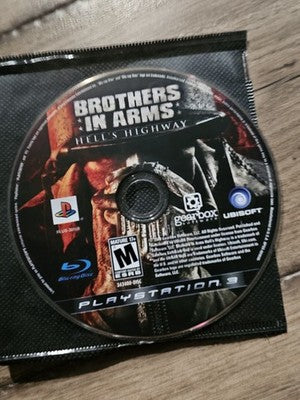 Brothers in Arms Hell's Highway (Sony Playstation 3 PS3, 2008) DISC ONLY
