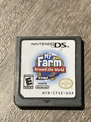 My Farm Around the World (Nintendo DS, 2009) CART ONLY