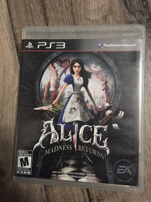 Alice: Madness Returns (Playstation 3, 2011) CIB COMPLETE