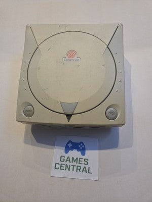Sega Dreamcast HKT-3020 White Console Only Tested Sun Faded