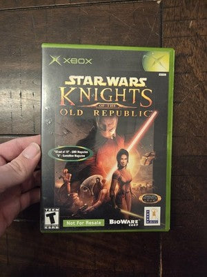 Star Wars: Knights of the Old Republic (Microsoft Xbox, 2004) NO MANUAL