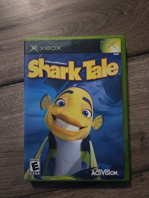Shark Tale (Microsoft Xbox, 2004) CIB COMPLETE IN BOX