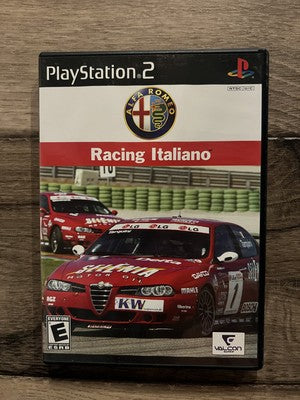 Alfa Romeo Racing Italiano (Sony PlayStation 2, 2006) CIB