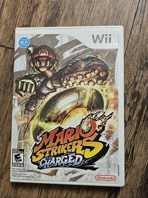 Mario Strikers Charged (Nintendo Wii, 2007) CIB COMPLETE