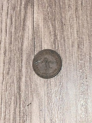 Germany 1 Pfennig 1896 D Wilhelm II