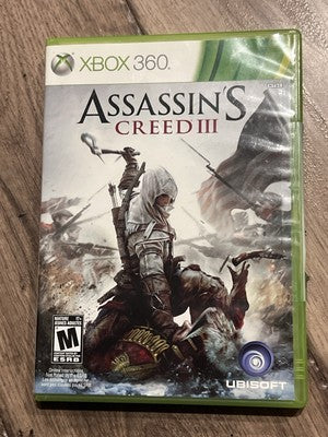 Assassin's Creed III (Microsoft Xbox 360, 2012) CIB COMPLETE