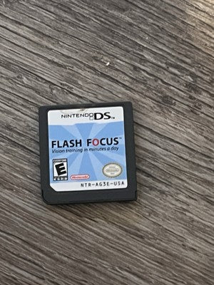 Flash Focus (Nintendo DS, 2007) CART ONLY