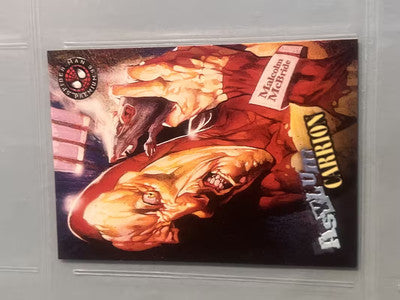1996 Marvel Spider-Man Premium Asylum Carrion # 74 Card