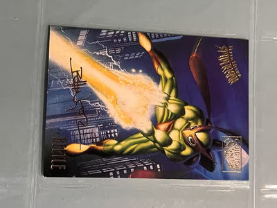 1995 Fleer Marvel Ultra Spider-Man Beetle # 4 Gold Signature Series