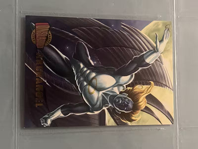 1996 Marvel Universe Marvel Onslaught Archangel Fleer Card # 1