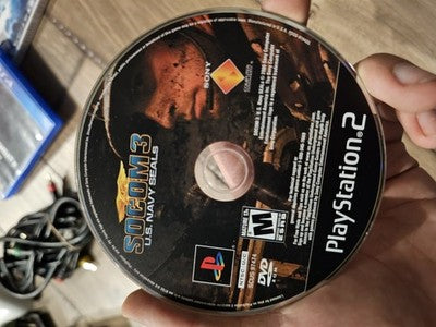 SOCOM 3: U.S. Navy SEALs (Sony PlayStation 2, 2005) DISC ONLY