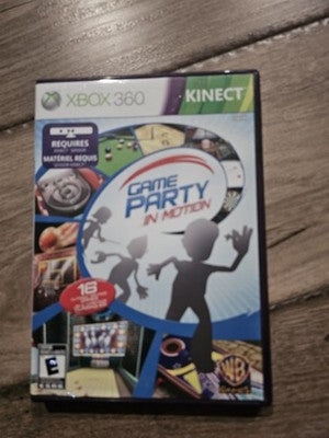 Game Party: In Motion (Microsoft Xbox 360, 2010) NO MANUAL