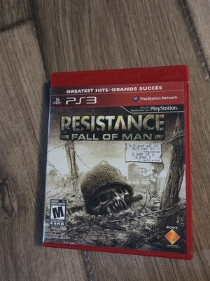 Resistance: Fall of Man Greatest Hits (PlayStation 3, 2006) CIB