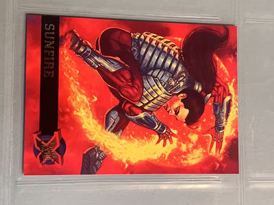 1995 Fleer Ultra Marvel X-Men Sunfire # 49
